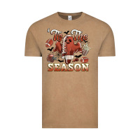 Vintage Coffee tis the season football halloween Vintage Tee - CowGirlArtShop