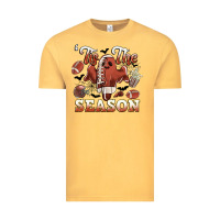 Vintage Mustard tis the season football halloween Vintage Tee - CowGirlArtShop