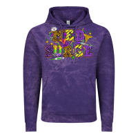 Cloud Purple Mardi Gras Med Surge Vintage Hoodie - HowdyJamesFarm