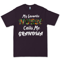 Plum My Favorite Nurse Calls Me Grandma Premium Tee - Bettercallsaul