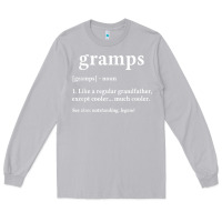 Moon Dust Grandpa Gift for Gramps, Fathers Day Birthday Gift Idea Long Sleeve Tee - trangStudio