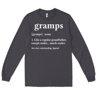 Smoke Grandpa Gift for Gramps, Fathers Day Birthday Gift Idea Long Sleeve Tee - trangStudio