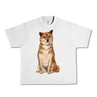 Lunar Rock shiba inu Urban Heavy Tee - RanaPortraitStore