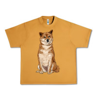 Peanut Butter shiba inu Urban Heavy Tee - RanaPortraitStore