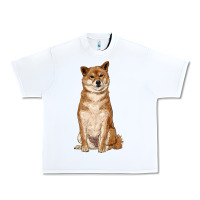 White shiba inu Urban Heavy Tee - RanaPortraitStore