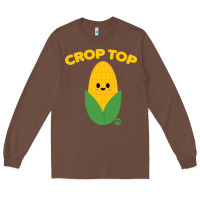 Chestnut corn t  shirt c r o p t o p t  shirt Long Sleeve Tee - trangStudio