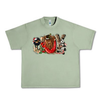 Oil Green joy Urban Heavy Tee - CowGirlArtShop