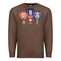 Chestnut usa air balloon gnomies Premium Sweatshirt - BarkalooDesign