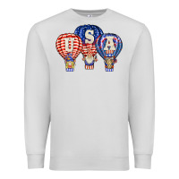 Dove Grey usa air balloon gnomies Premium Sweatshirt - BarkalooDesign