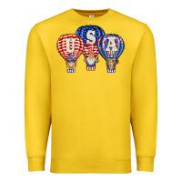 Lemon usa air balloon gnomies Premium Sweatshirt - BarkalooDesign