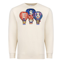 Sandshell usa air balloon gnomies Premium Sweatshirt - BarkalooDesign