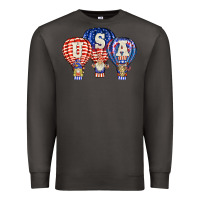Smoke usa air balloon gnomies Premium Sweatshirt - BarkalooDesign