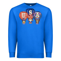 True Royal usa air balloon gnomies Premium Sweatshirt - BarkalooDesign