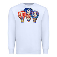 White usa air balloon gnomies Premium Sweatshirt - BarkalooDesign