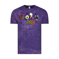 Cloud Purple spooky season Vintage Tee - CowGirlArtShop