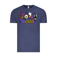 Vintage Denim spooky season Vintage Tee - CowGirlArtShop