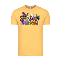 Vintage Mustard spooky season Vintage Tee - CowGirlArtShop