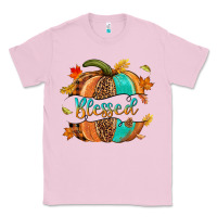 Bubblegum Pink Blessed pumpkin Classic Tee - NancyCooperArtShop