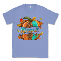 Colony Blue Blessed pumpkin Classic Tee - NancyCooperArtShop