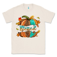 Natural Blessed pumpkin Classic Tee - NancyCooperArtShop