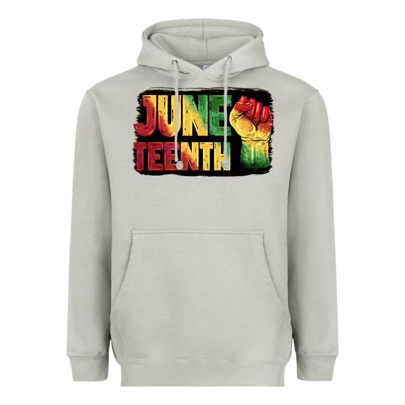 Juneteenth Heavyweight Hoodie by BarkalooDesign | Teevron