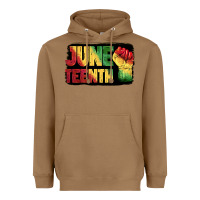 Toasted Coconut juneteenth Heavyweight Hoodie - BarkalooDesign