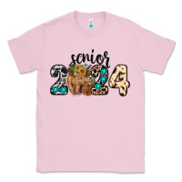 Bubblegum Pink Western Senior 2024 cow Classic Tee - RanaPortraitStore