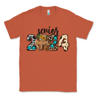 Copper Western Senior 2024 cow Classic Tee - RanaPortraitStore