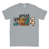 Heather Grey Western Senior 2024 cow Classic Tee - RanaPortraitStore