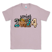 Lilac Western Senior 2024 cow Classic Tee - RanaPortraitStore