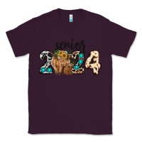 Plum Western Senior 2024 cow Classic Tee - RanaPortraitStore