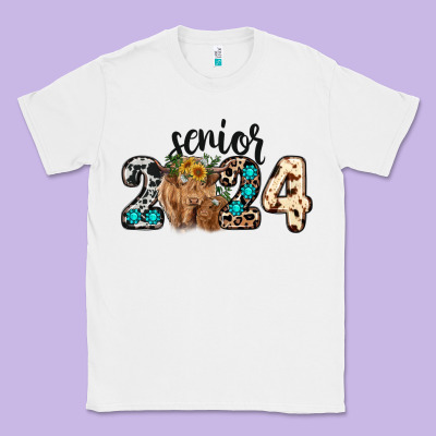 Western Senior 2024 Cow Classic Tee Designed By Ranaportraitstore