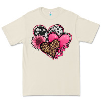Bone valentines day western hearts and sunflower Premium Tee - Jasminsmagicworld