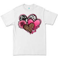 White valentines day western hearts and sunflower Premium Tee - Jasminsmagicworld