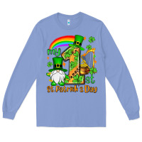 Colony Blue St. Patrick's My 1st St. Patrick's Day Long Sleeve Tee - OliviaCreatesArt