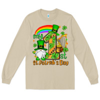 Mushroom St. Patrick's My 1st St. Patrick's Day Long Sleeve Tee - OliviaCreatesArt
