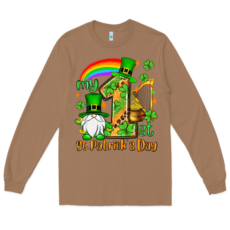 St. Patrick's My 1st St. Patrick's Day Long Sleeve Tee by OliviaCreatesArt | Teevron
