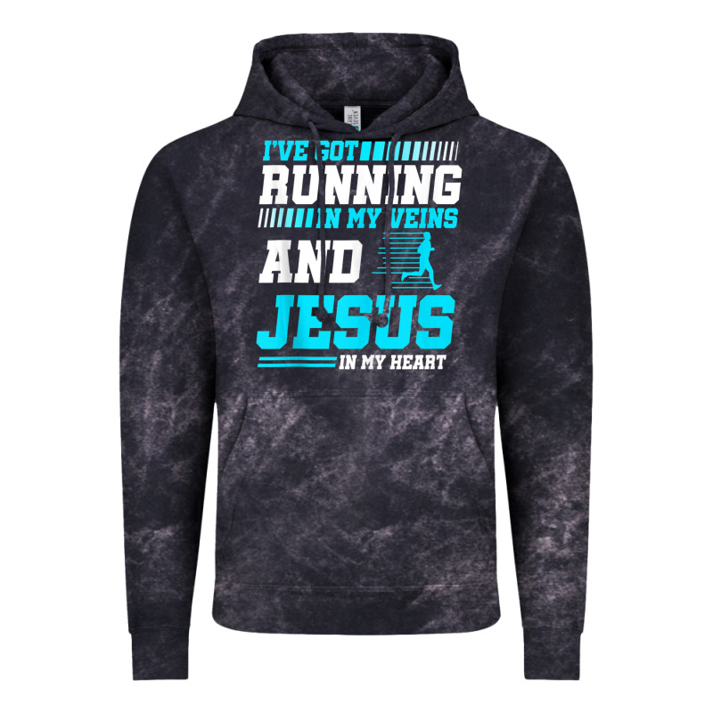 Christian Runner Half Marathon Running Race Jesus Gift Vintage Hoodie by trangStudio | Teevron