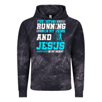 Cloud Black Christian Runner Half Marathon Running Race Jesus Gift Vintage Hoodie - trangStudio