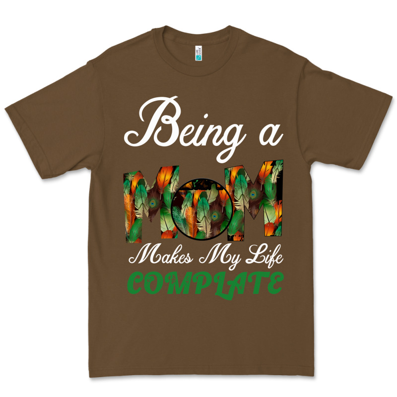 Being A Mom Makes My Life Complete For Dark Premium Tee by Bettercallsaul | Teevron