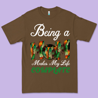 Being A Mom Makes My Life Complete For Dark Premium Tee Designed By Bettercallsaul