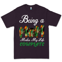 Plum Being A Mom Makes My Life Complete For dark Premium Tee - Bettercallsaul