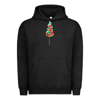 Pigment Black bluered lollipop Urban Hoodie - AdoDesignShop