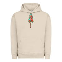 Pigment French Oak bluered lollipop Urban Hoodie - AdoDesignShop