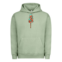 Pigment Oil Green bluered lollipop Urban Hoodie - AdoDesignShop