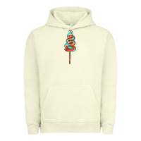 Pigment Pistachio bluered lollipop Urban Hoodie - AdoDesignShop