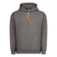 Pigment Tornado bluered lollipop Urban Hoodie - AdoDesignShop