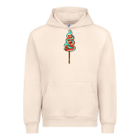 Sandshell bluered lollipop Urban Hoodie - AdoDesignShop