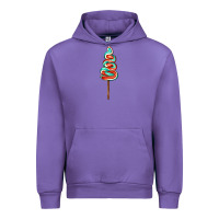 Tulip bluered lollipop Urban Hoodie - AdoDesignShop