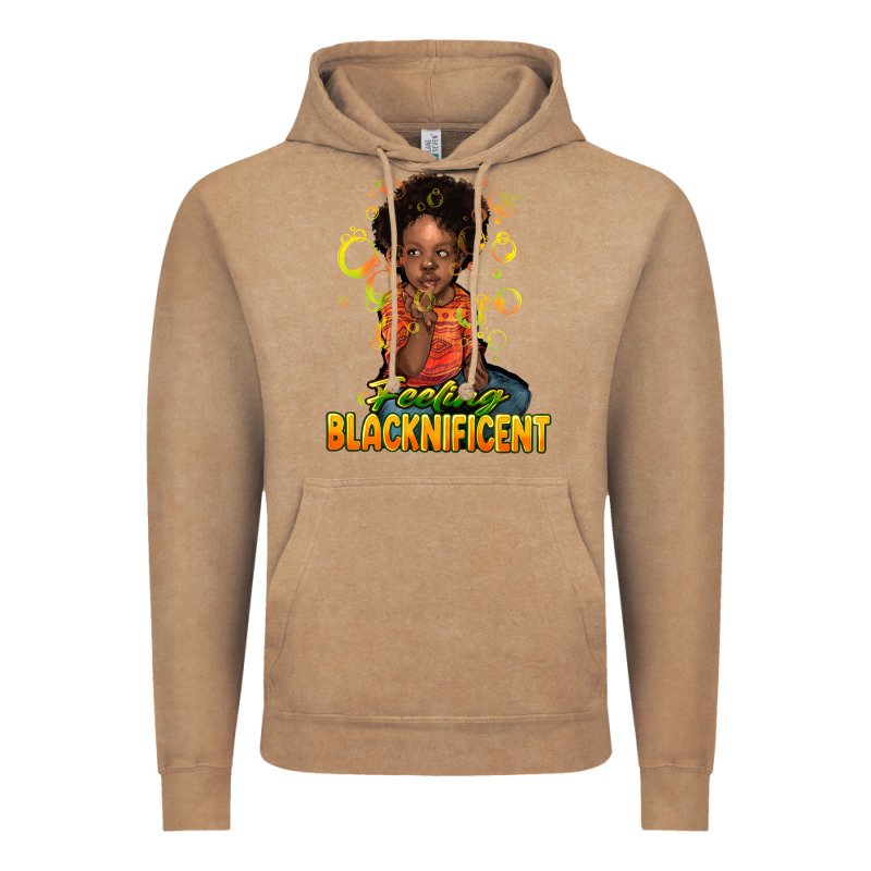 Feeling Blacknificent Vintage Hoodie by HowdyJamesFarm | Teevron